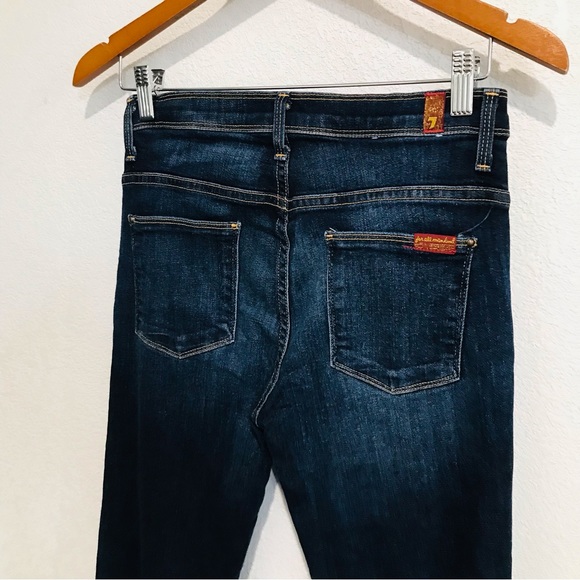 7 for all mankind The Lexi Petite Bellbottom Jeans Sz 26 - Picture 7 of 13